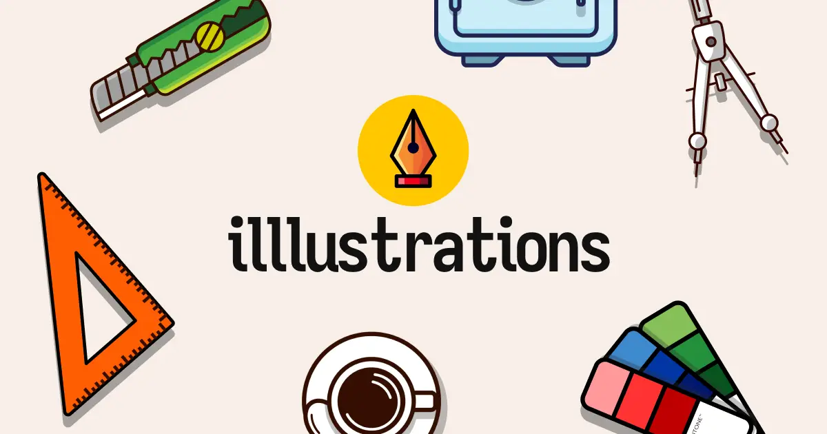 Illlustrations官网首页截图