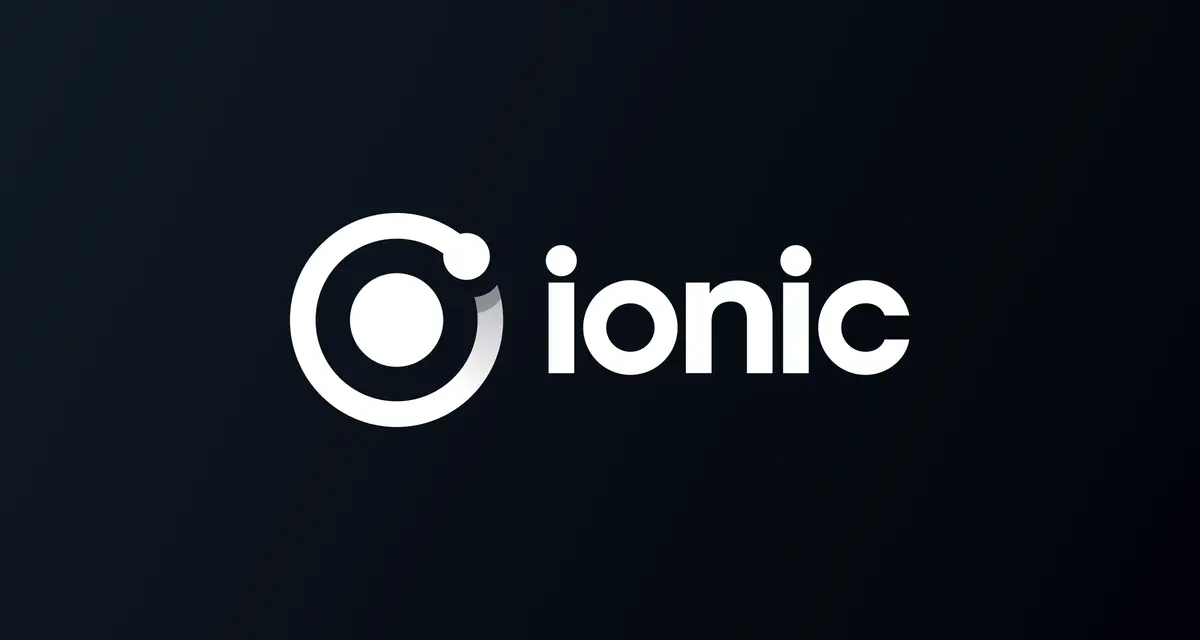 Ionic官网首页截图
