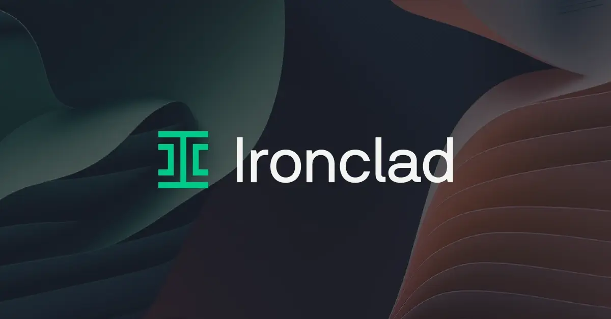 Ironclad官网首页截图