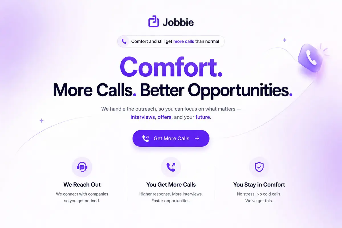 Jobbie官网首页截图