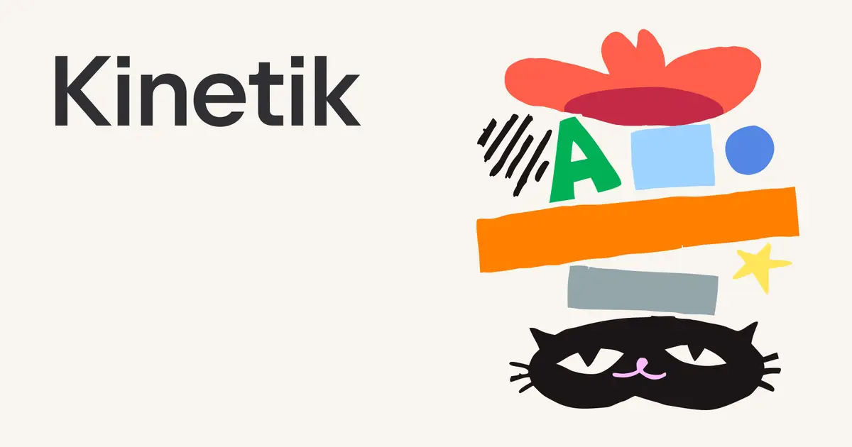 Kinetik官网首页截图