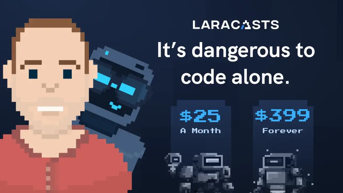 Laracasts官网首页截图
