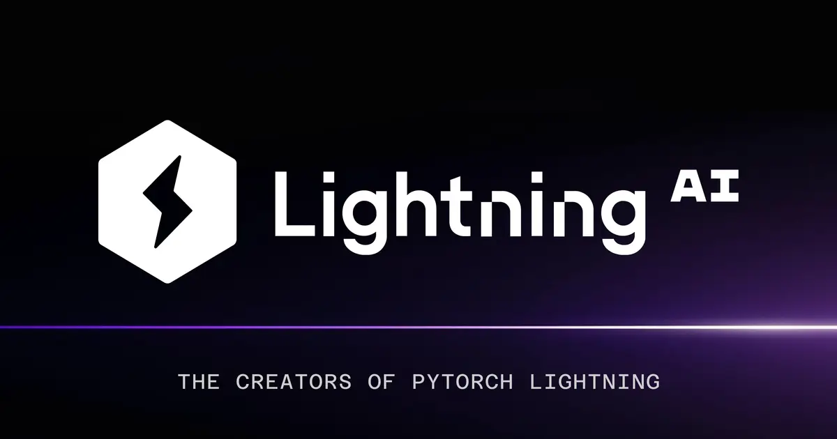 Lightning AI官网首页截图