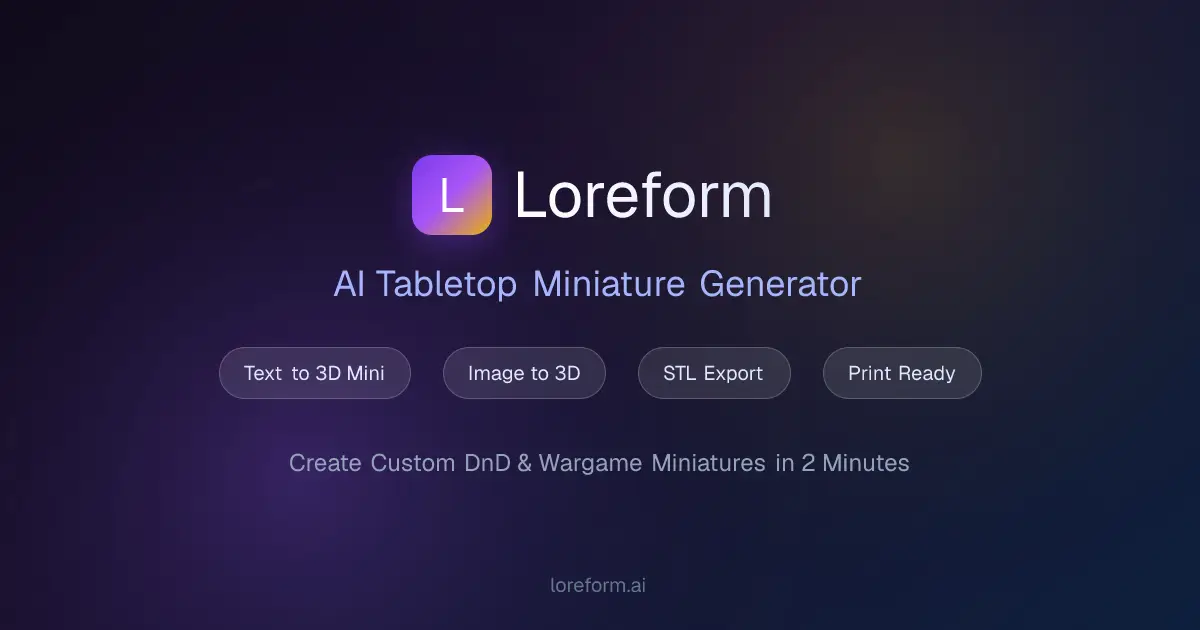Loreform官网首页截图