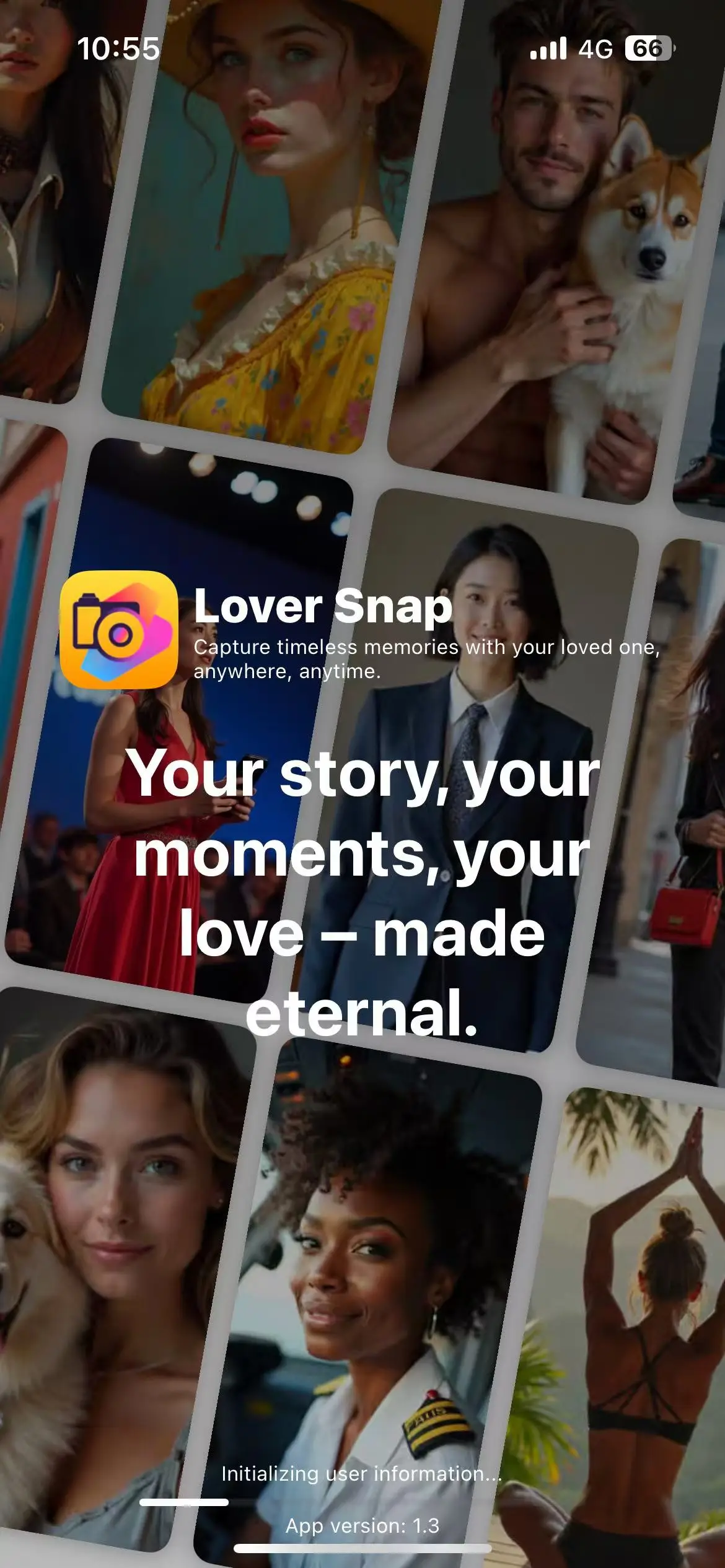 Lover Snap官网首页截图