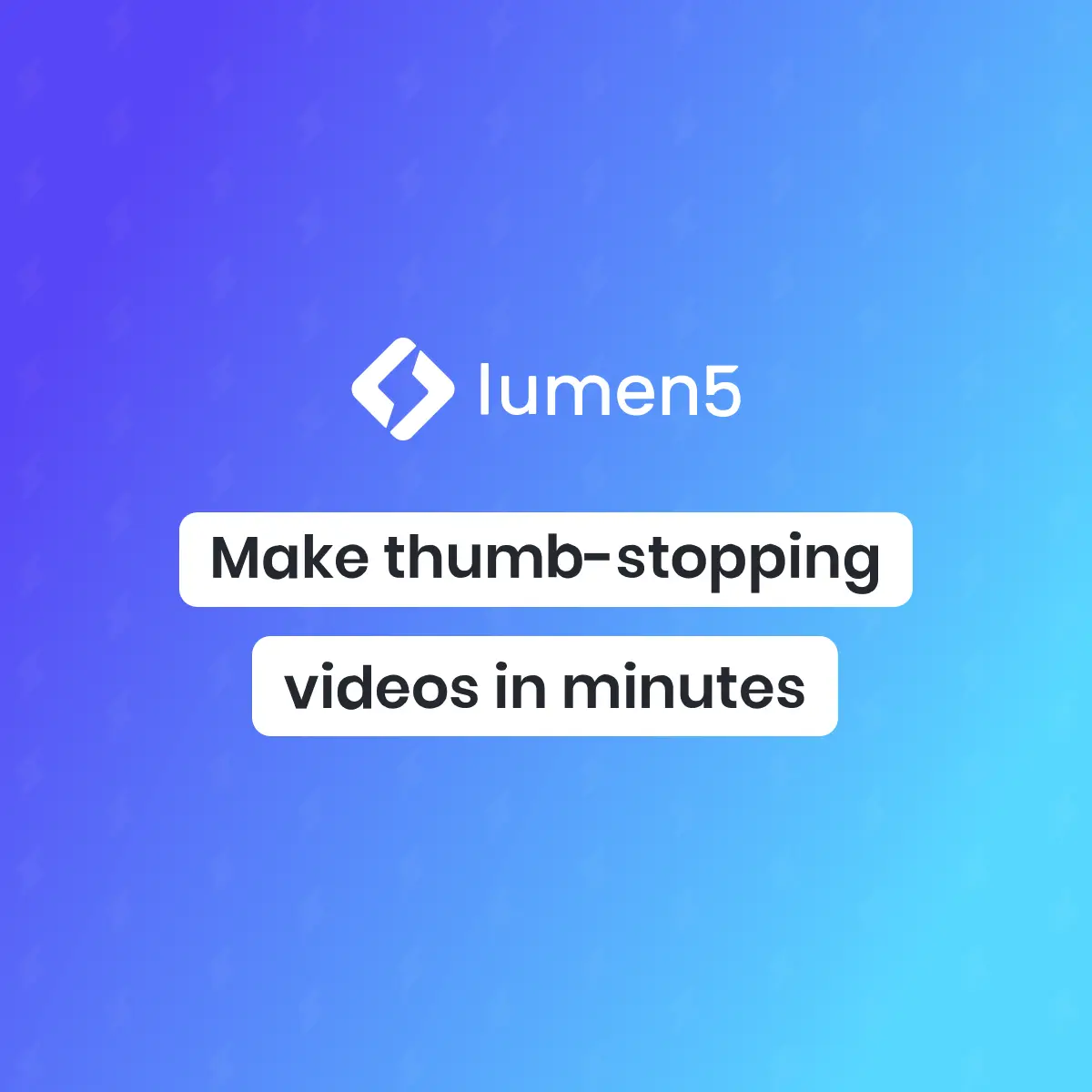 Lumen5官网首页截图