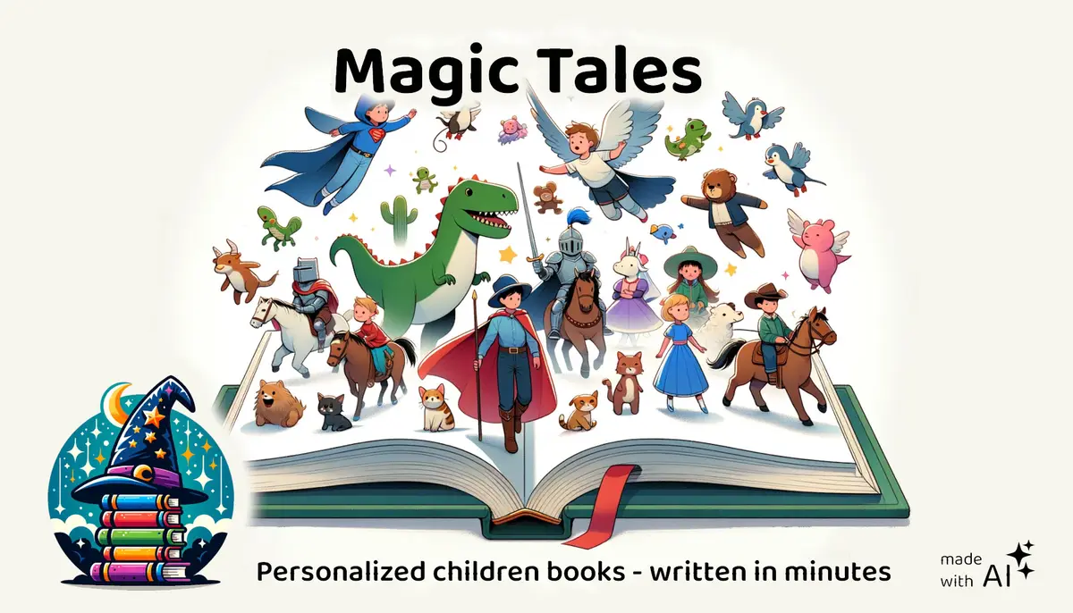 Magic Tales官网首页截图