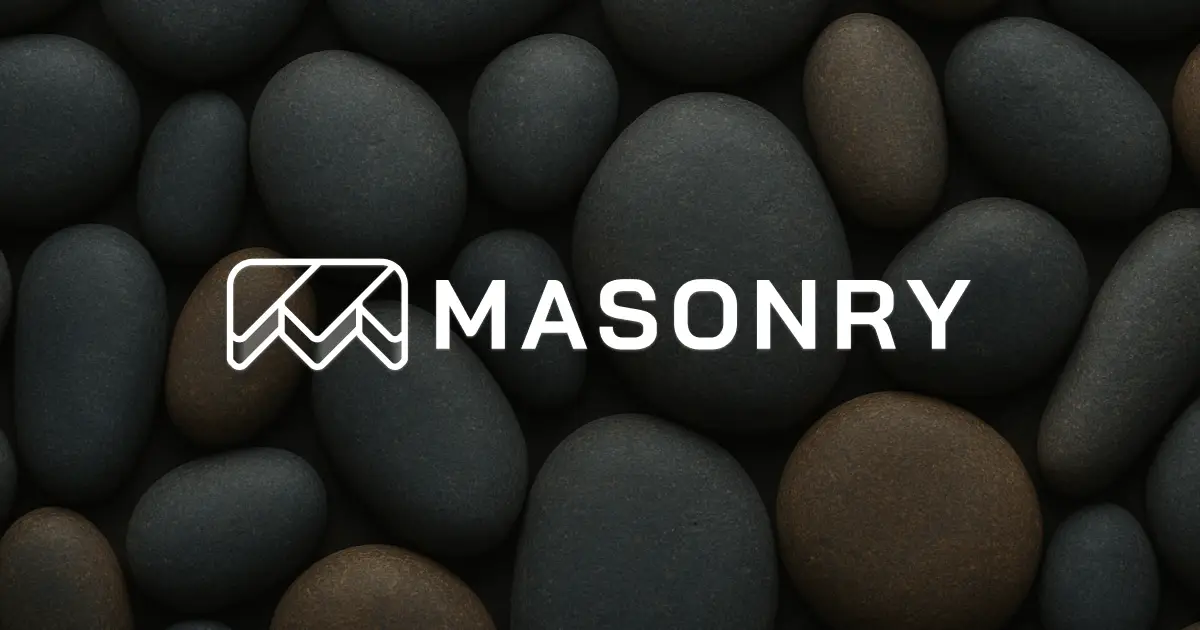 Masonry官网首页截图