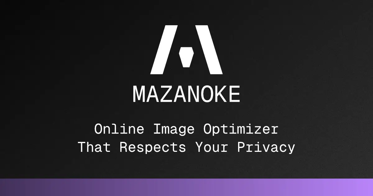 Mazanoke官网首页截图