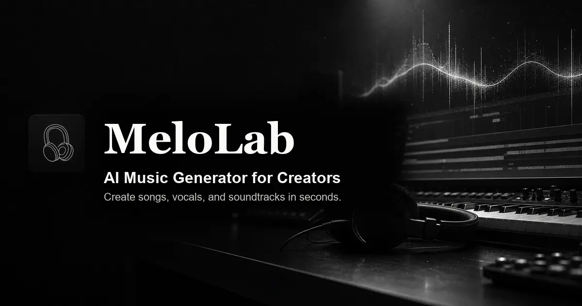 MeloLab官网首页截图