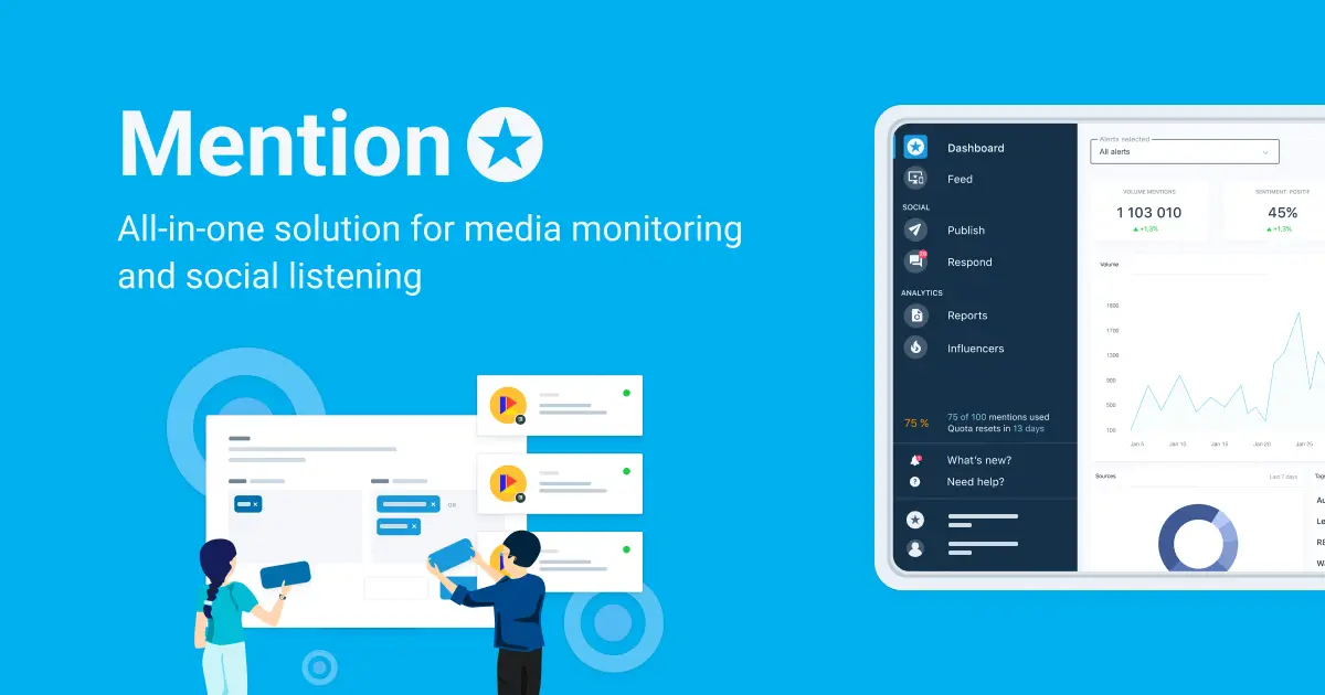 Mention官网首页截图