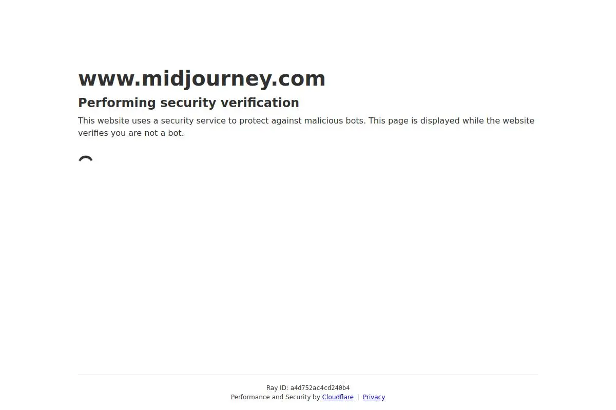 Midjourney官网首页截图