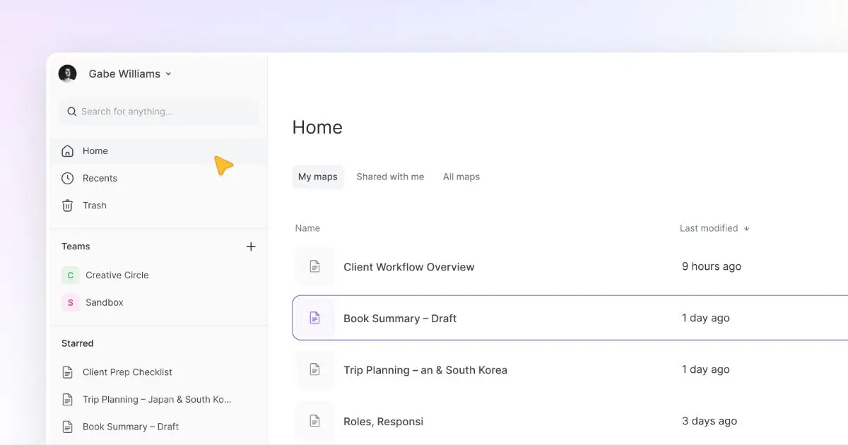 MindMup官网首页截图
