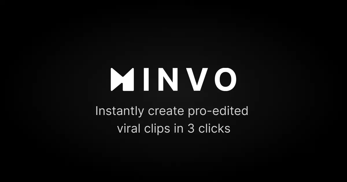 Minvo官网首页截图