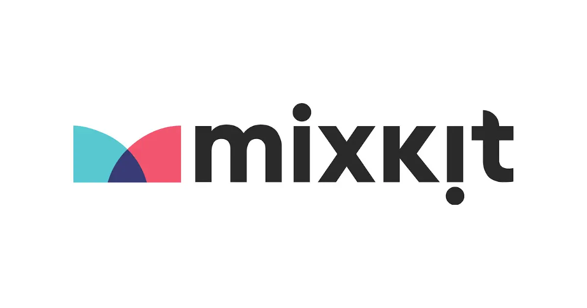 Mixkit官网首页截图