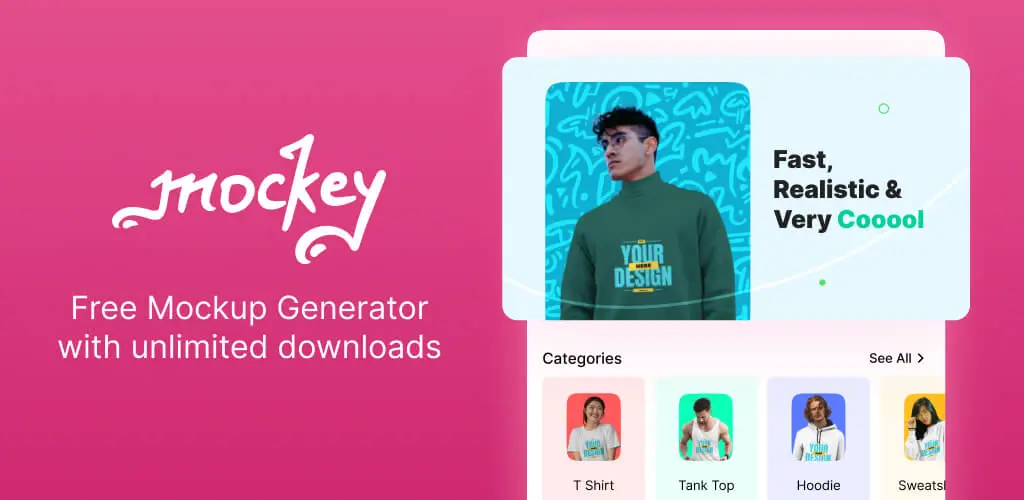 Mockey官网首页截图