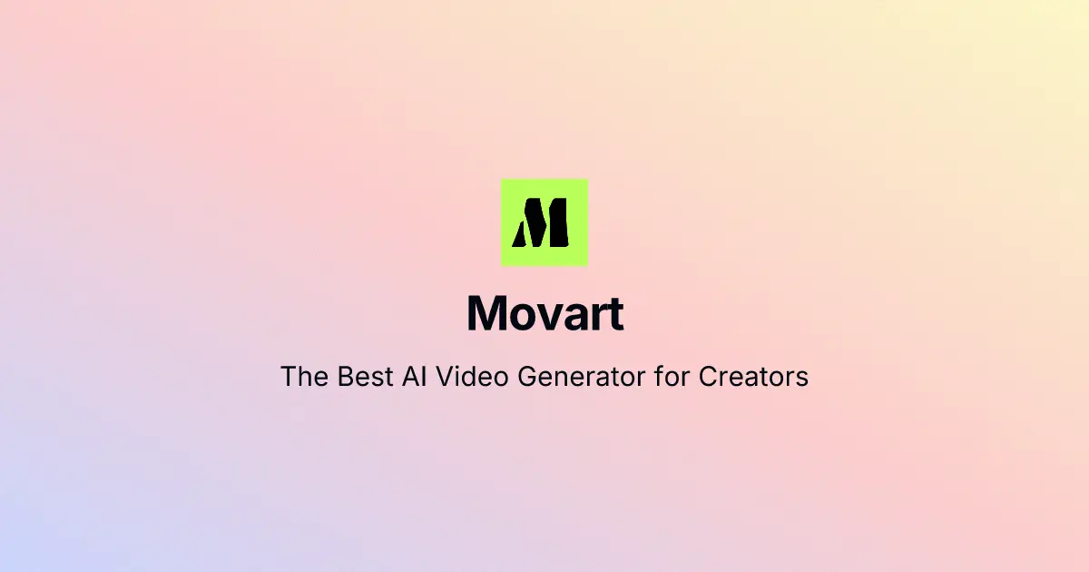MovArt.ai官网首页截图