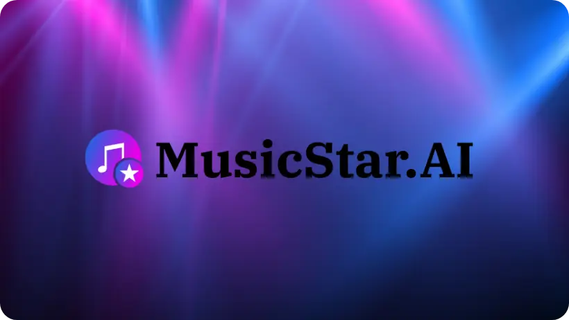 MusicStar.AI官网首页截图
