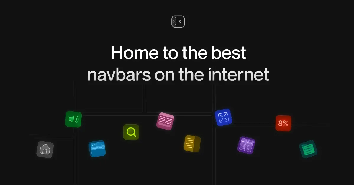 Navbar Gallery官网首页截图