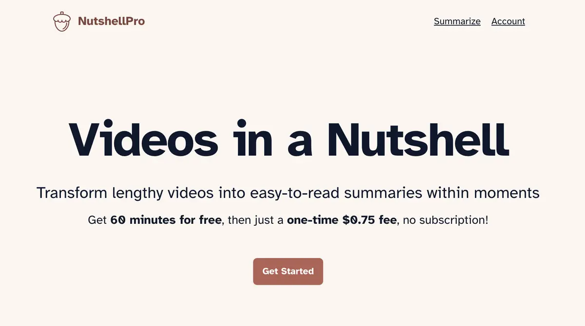 NutshellPro官网首页截图