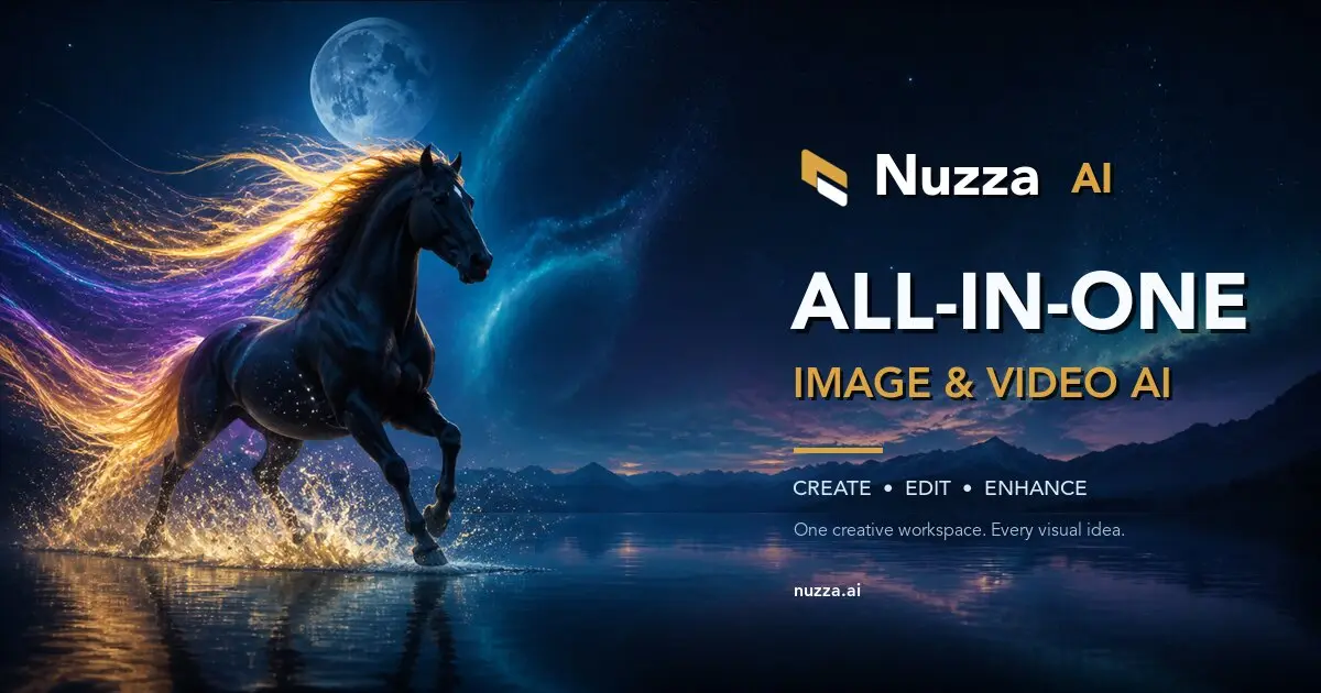 Nuzza AI官网首页截图