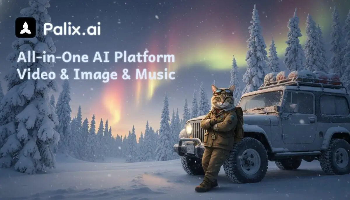 Palix AI官网首页截图