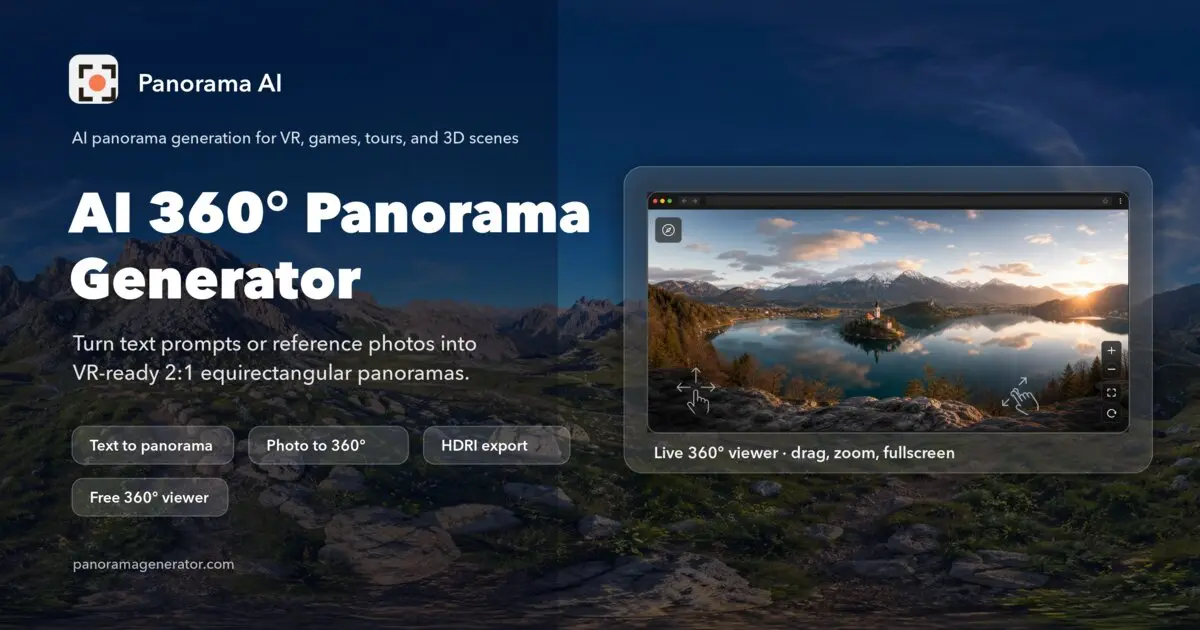 Panorama AI官网首页截图