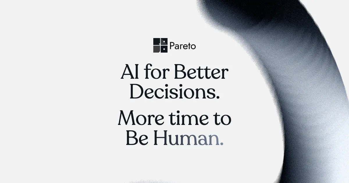 Pareto官网首页截图