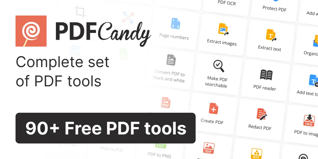PDF Candy官网首页截图
