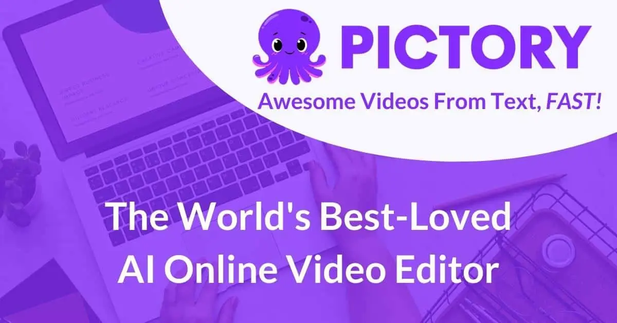 Pictory官网首页截图