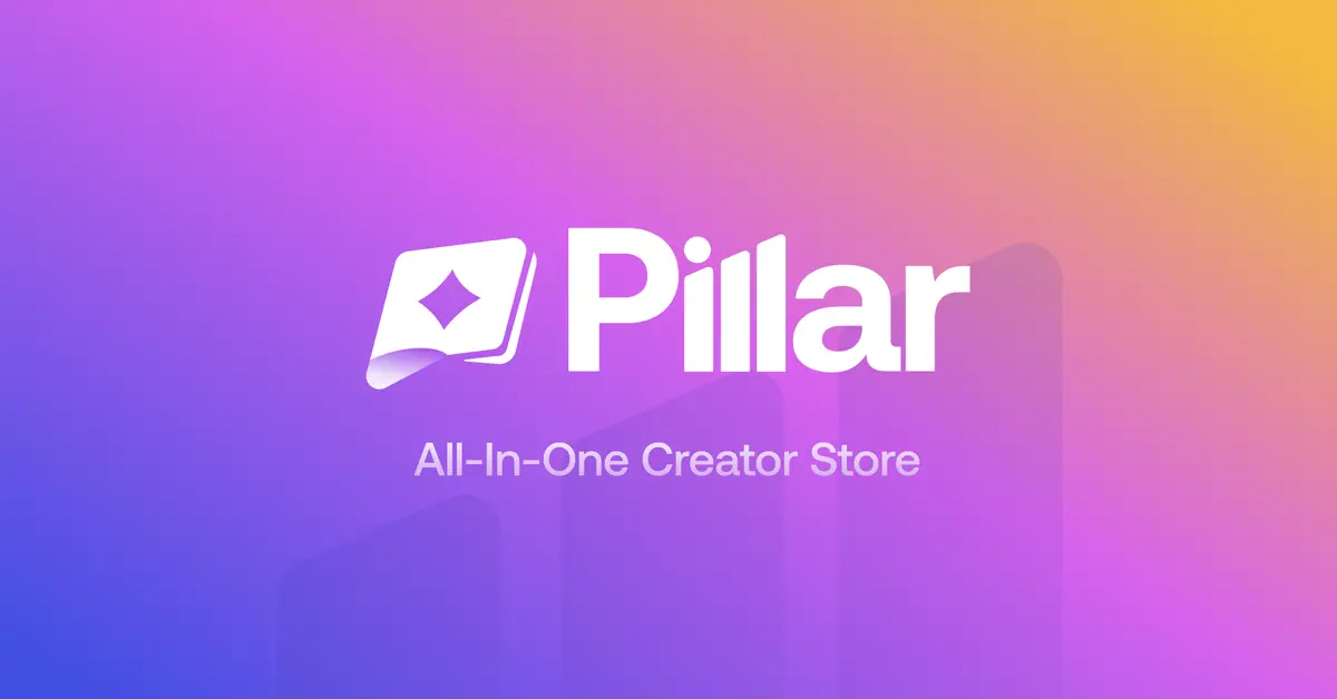 Pillar官网首页截图