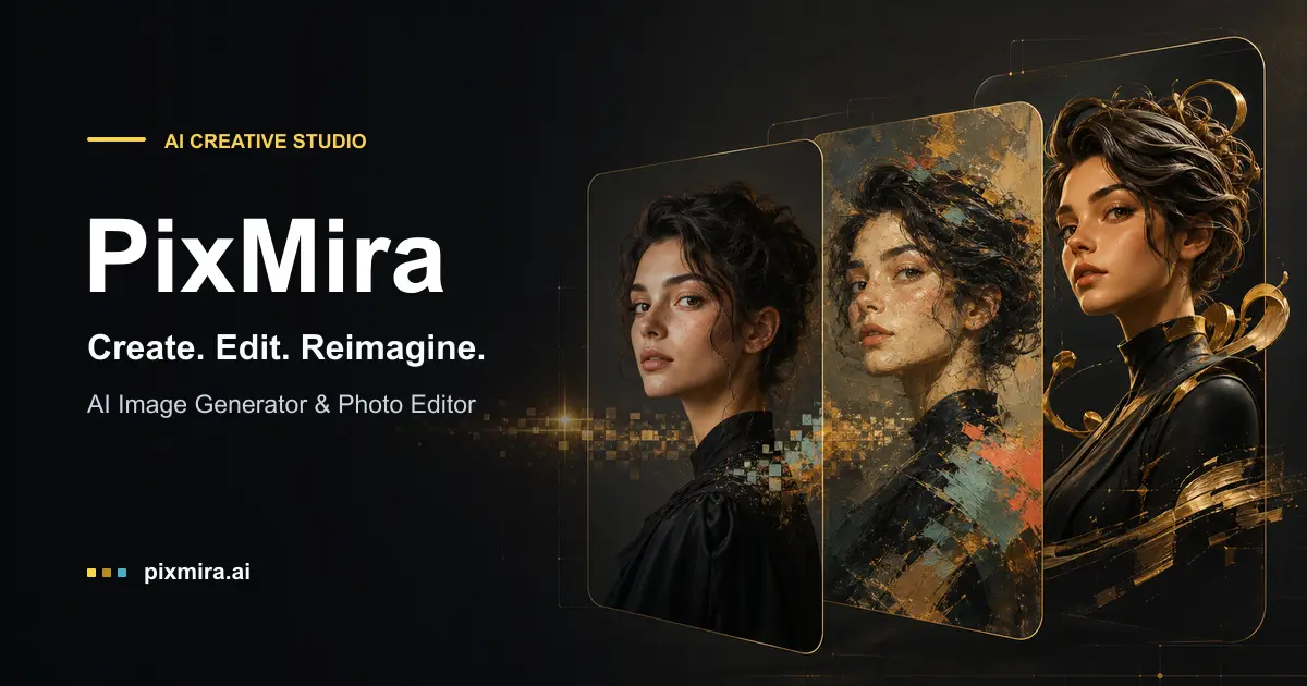 PixMira AI官网首页截图