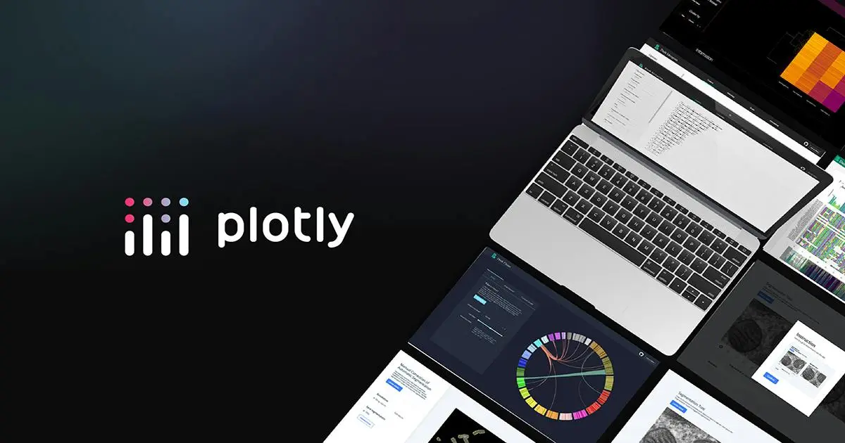Plotly官网首页截图