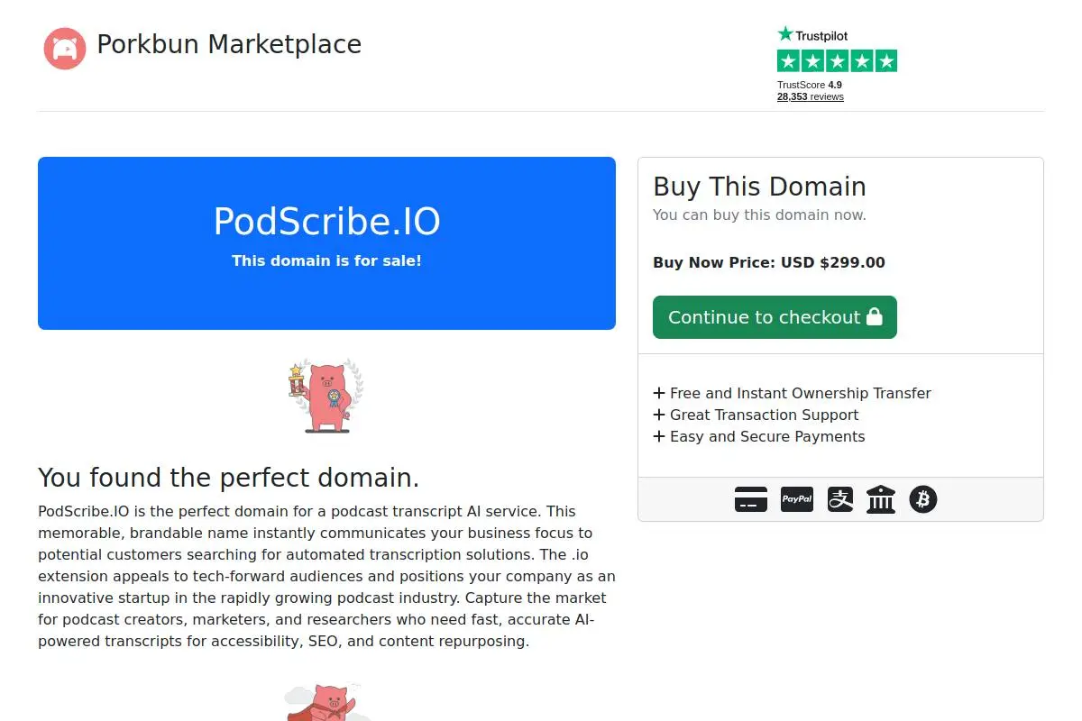 Podscribe官网首页截图