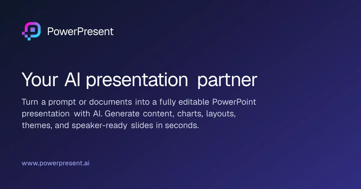 Powerpresent AI官网首页截图