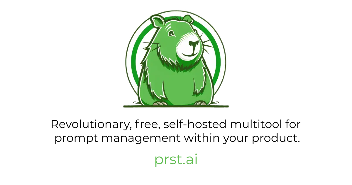 prst.ai官网首页截图