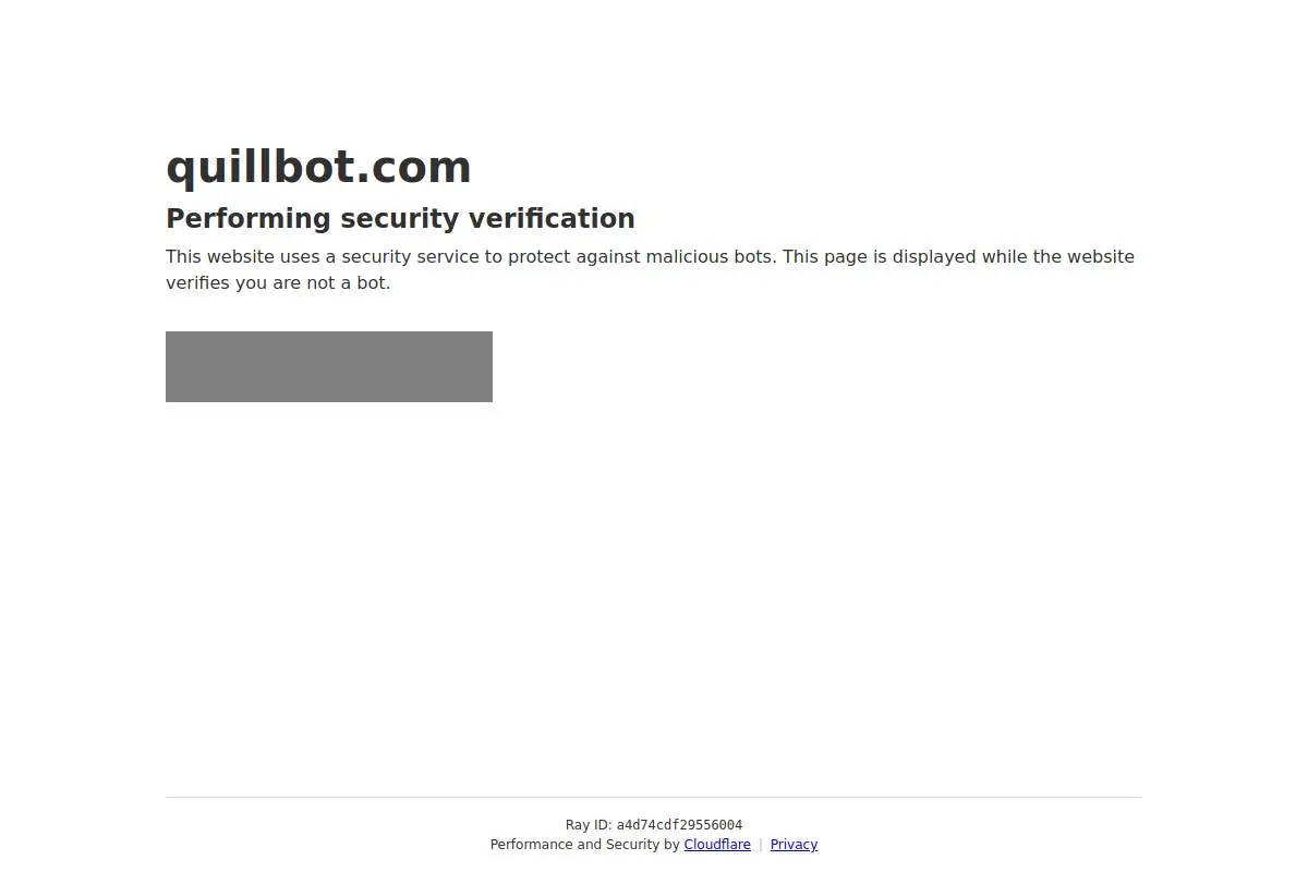 QuillBot官网首页截图