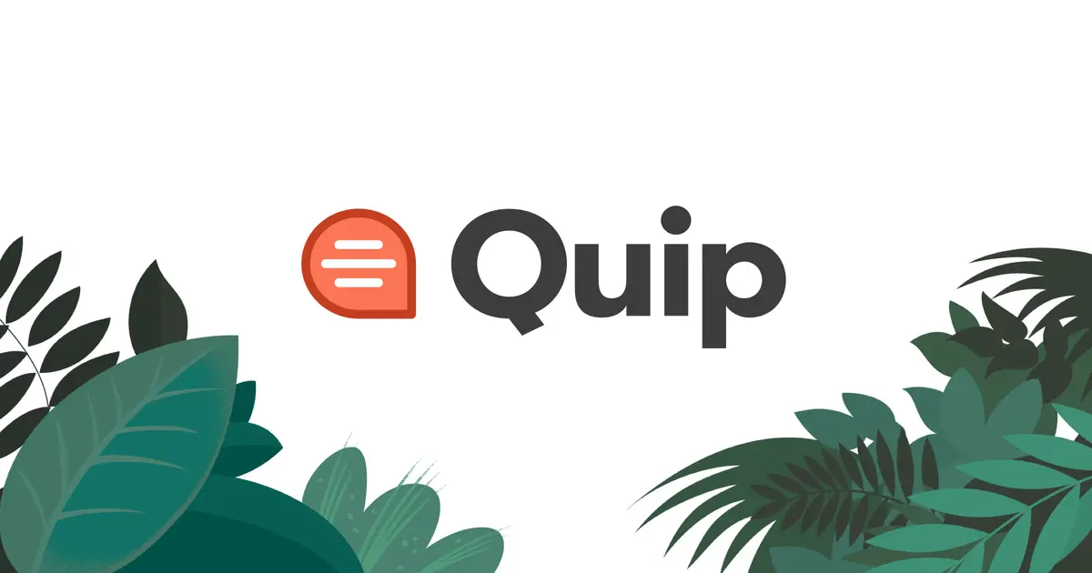 Quip官网首页截图