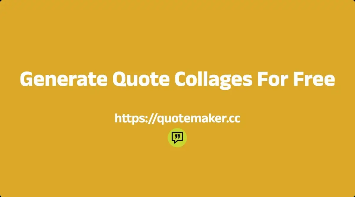 Quote Maker官网首页截图