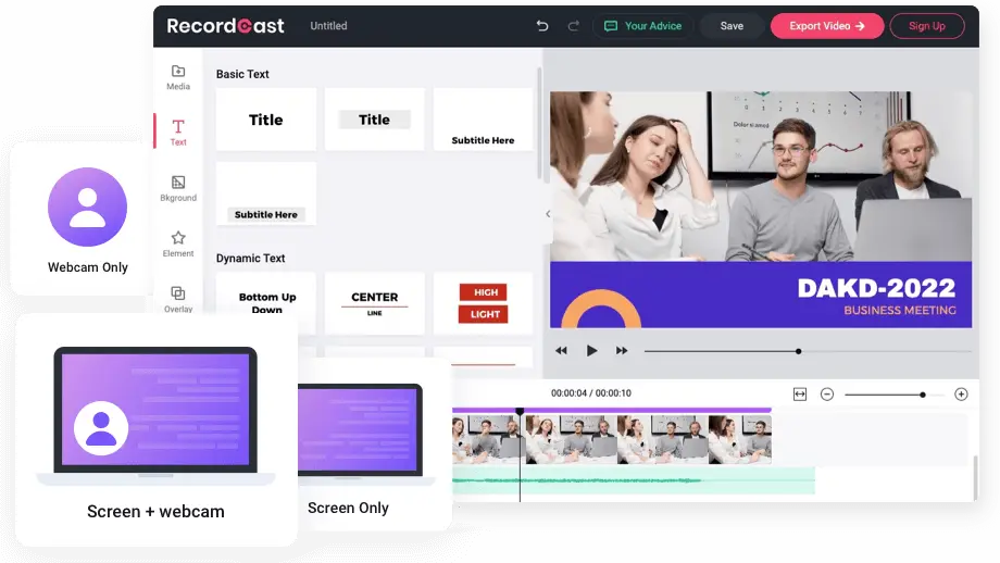 recordcast官网首页截图