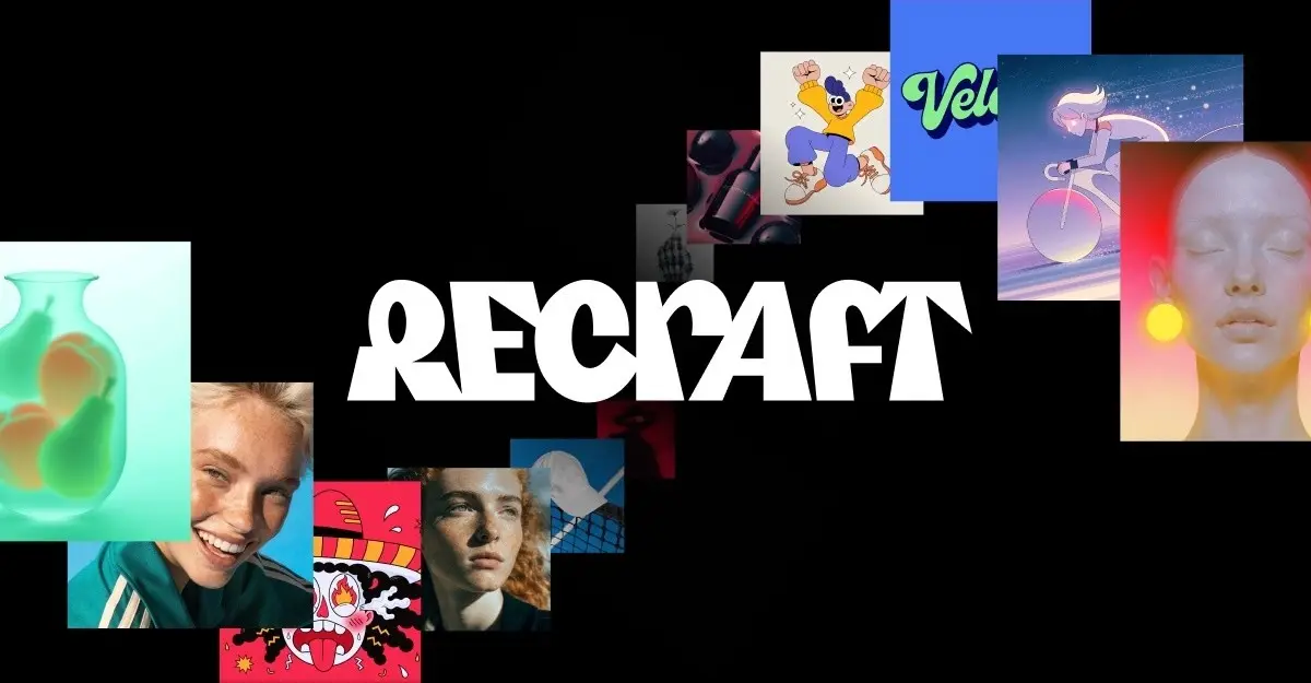Recraft官网首页截图