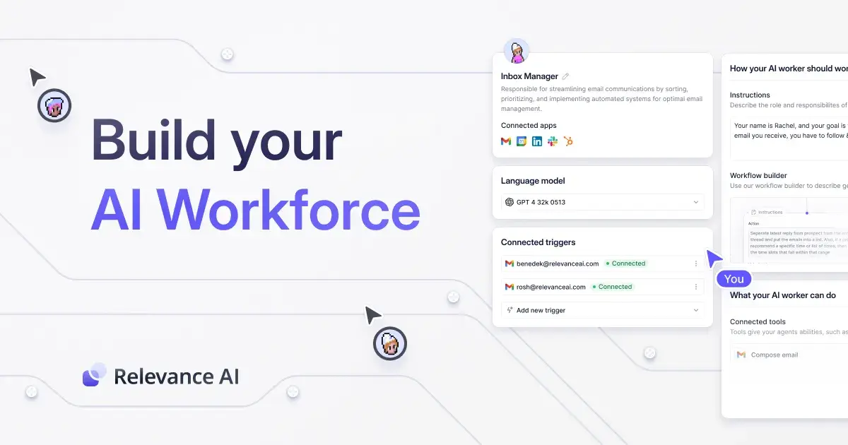 Relevance AI官网首页截图