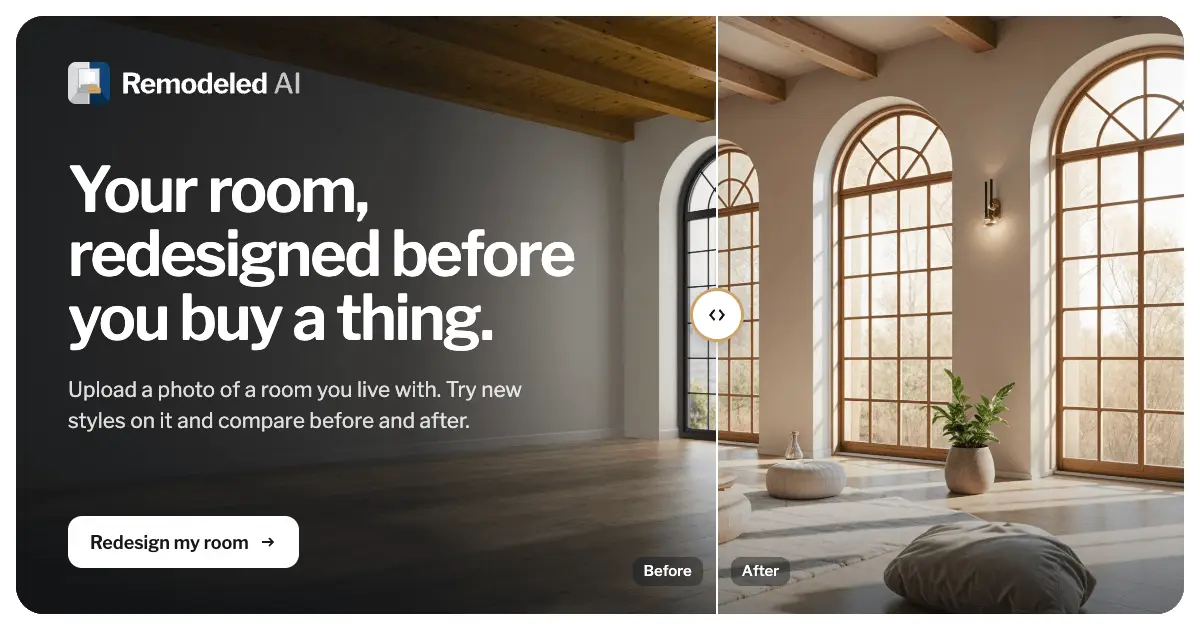 Remodeled AI官网首页截图