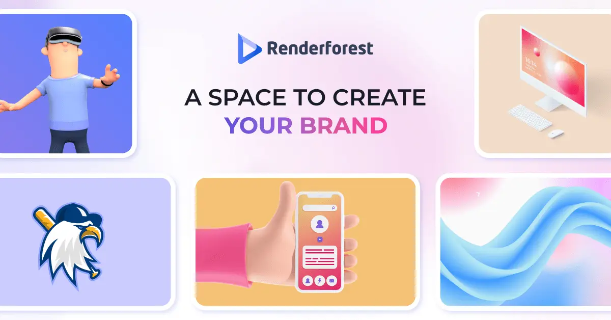 Renderforest官网首页截图