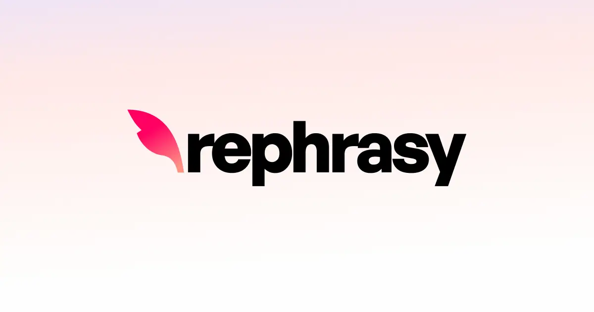 Rephrasy官网首页截图