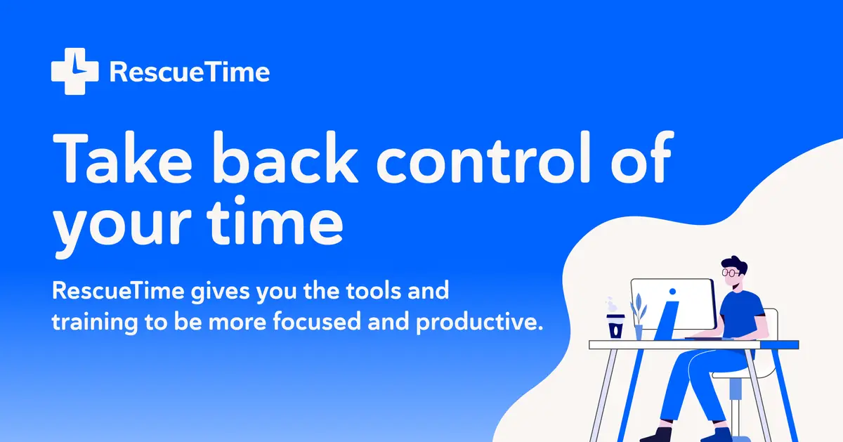 RescueTime官网首页截图