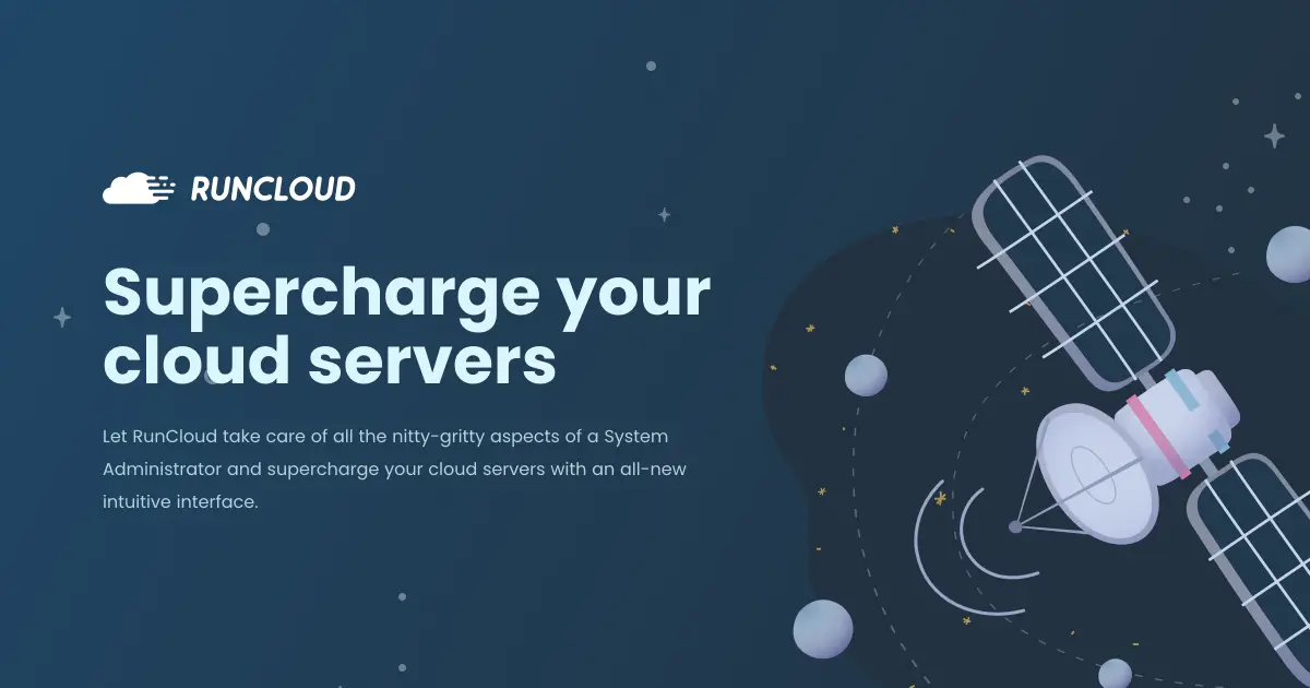 RunCloud官网首页截图
