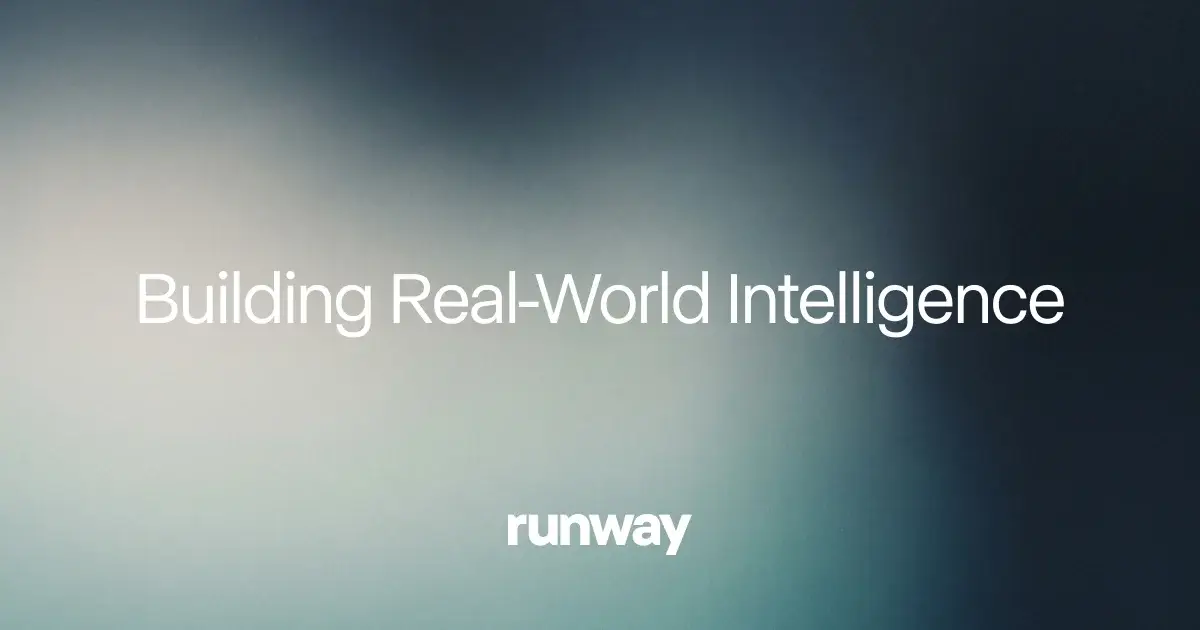Runway官网首页截图
