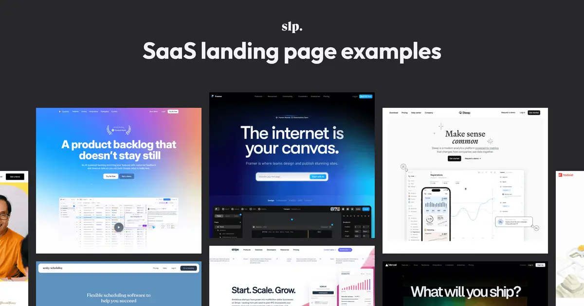 Saaslandingpage官网首页截图