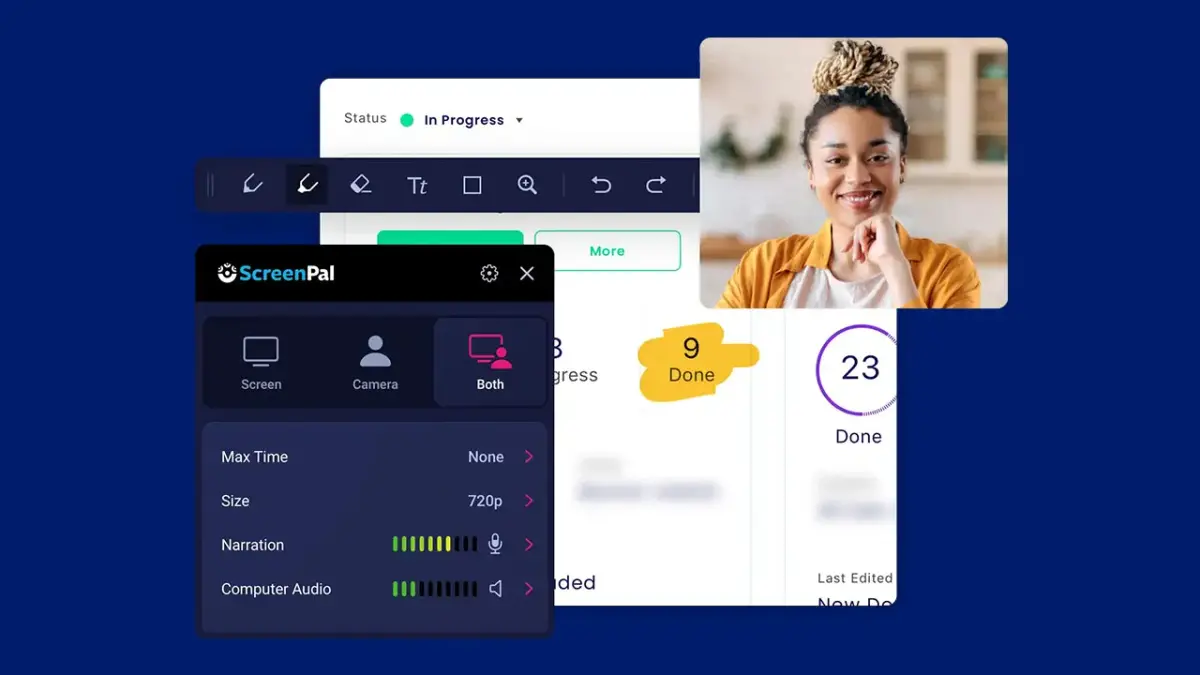 ScreenPal官网首页截图